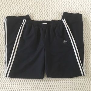 Adidas Women’s Track Polyester Zippered Pants Sz M